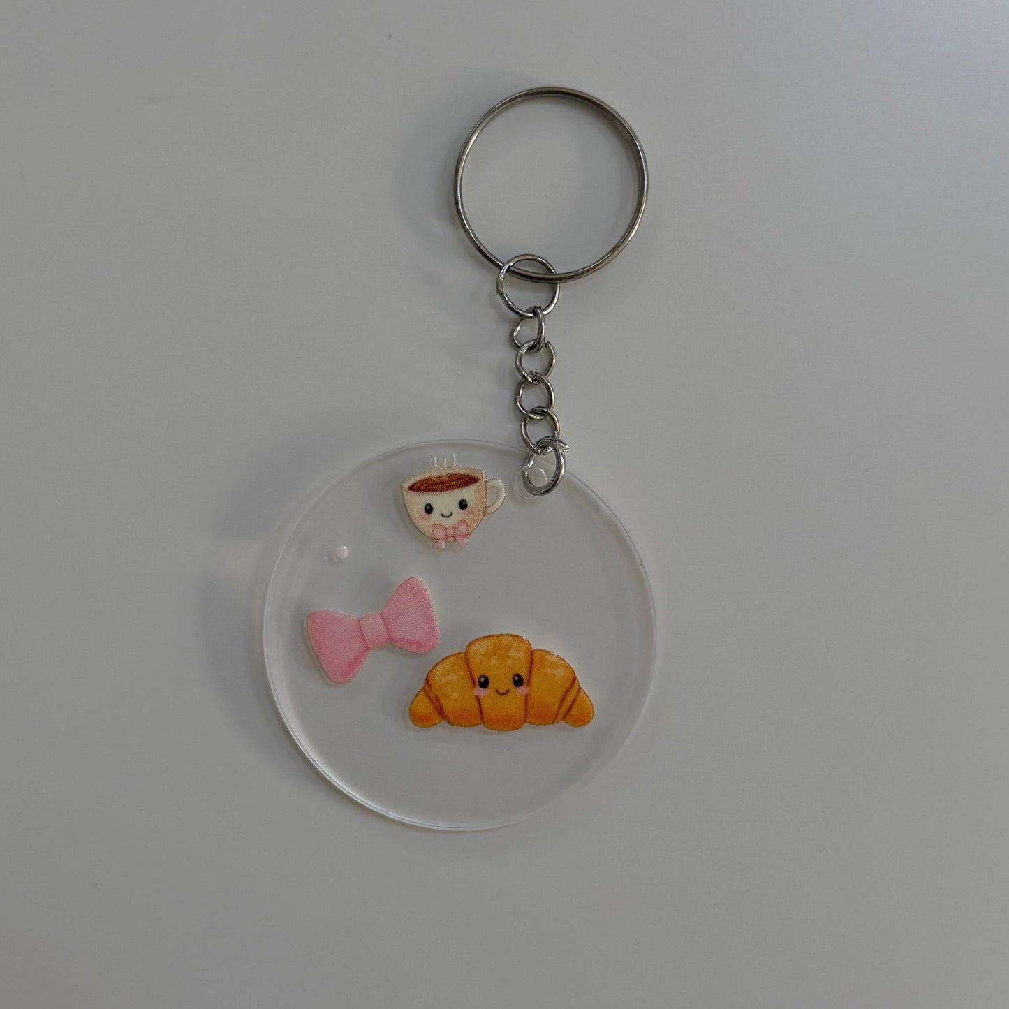 Posie’s Pawtisserie Pink Keyring