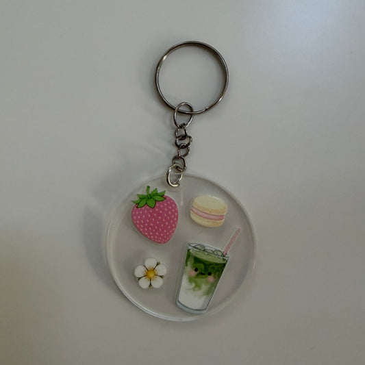 Matcha Made In Heaven Keyring