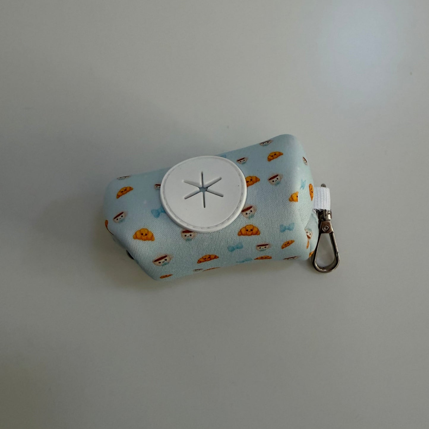 Posie’s Pawtisserie Blue Poop Bag Holder